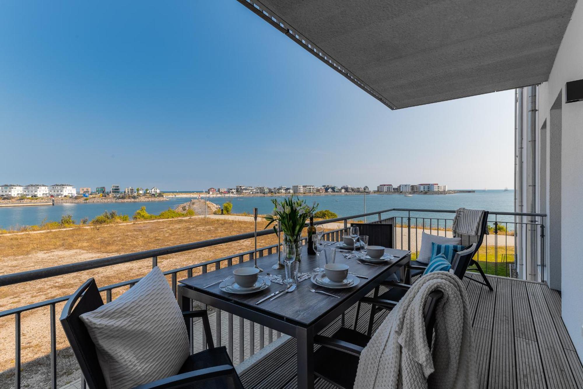 Ocean Star- 1 Og, Balkon, Hafenblick, Kamin Leilighet Olpenitz Eksteriør bilde